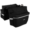 BV Bicycle Panniers with Adjustable Hooks and Carrying Handle
