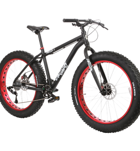 Framed Minnesota 1 Fat Bike Black-Red Mens