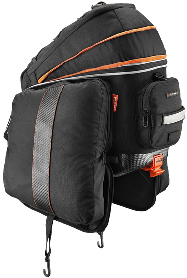 Ibera PakRak Clip-On Quick-Release Commuter Bicycle Bag