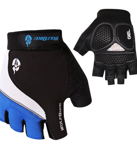 WOLFBIKE Non-Slip Gel Pad Gloves  Sportswear Bike Bicycle Cycling